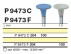 Полировочный бор по ZrO2 с алмазным зерном 1-я ступень D+Z  / P 9473 C 204.100